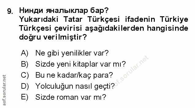 Soru 9