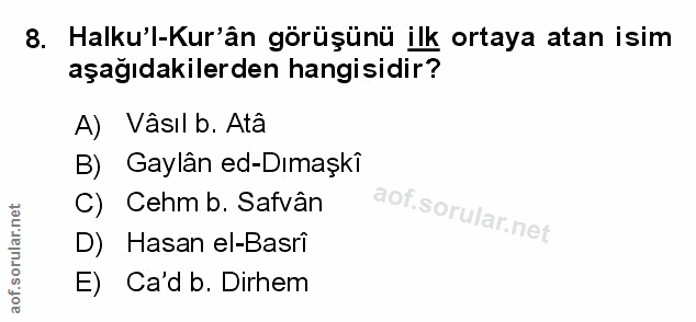 Soru 8