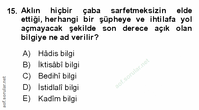 Soru 15