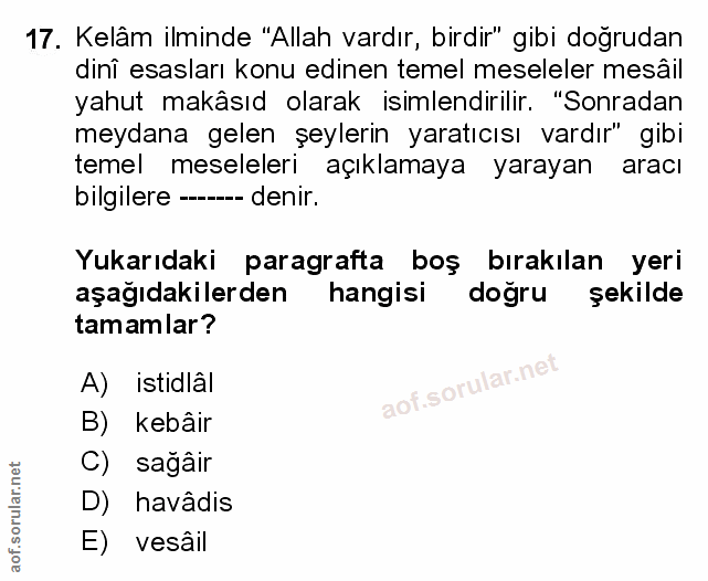 Soru 17
