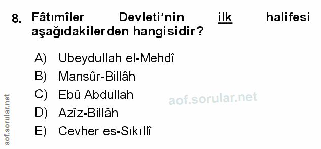 Soru 8
