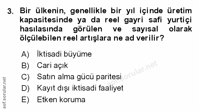 Soru 3