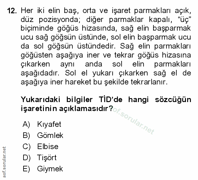 Soru 12
