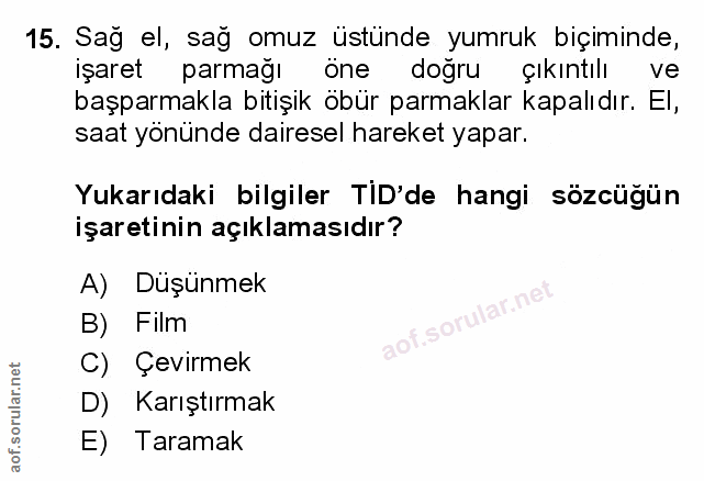 Soru 15