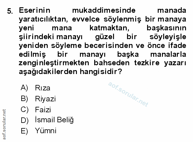Soru 5
