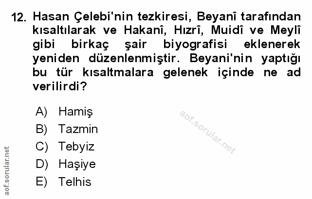 Soru 12