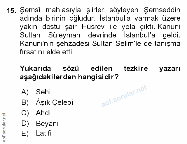 Soru 15