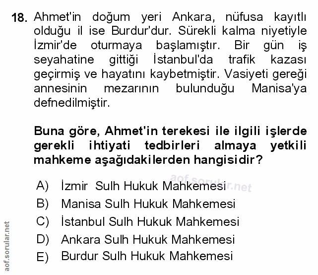 Soru 18