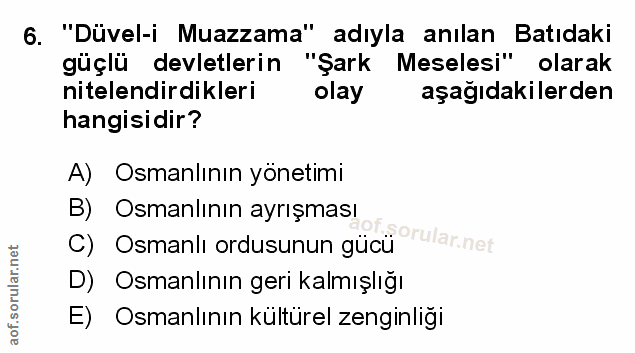 Soru 6