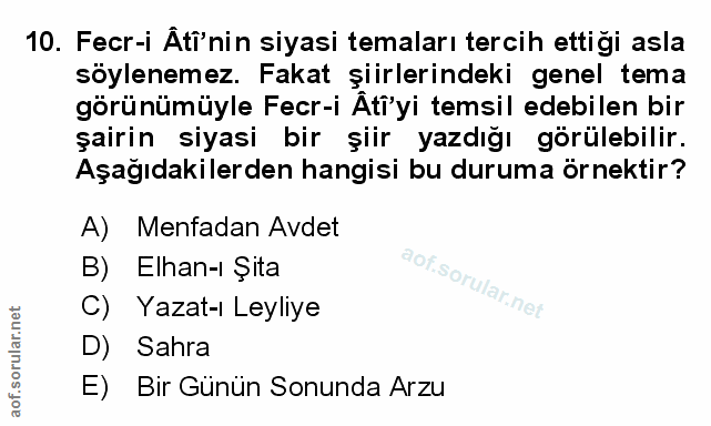 Soru 10