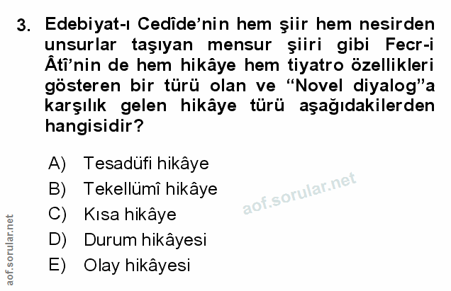 Soru 3