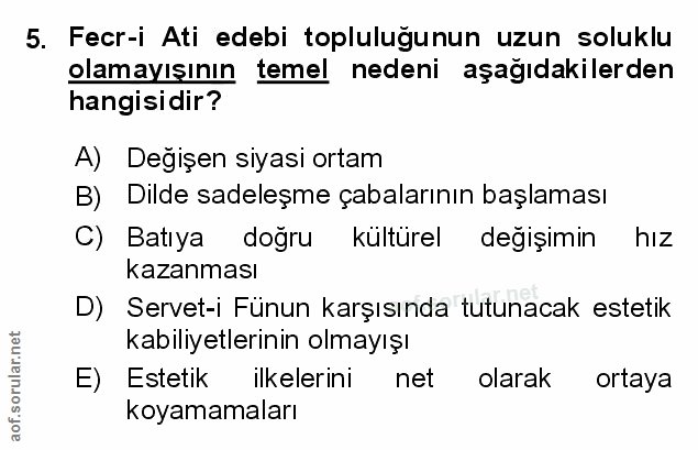 Soru 5