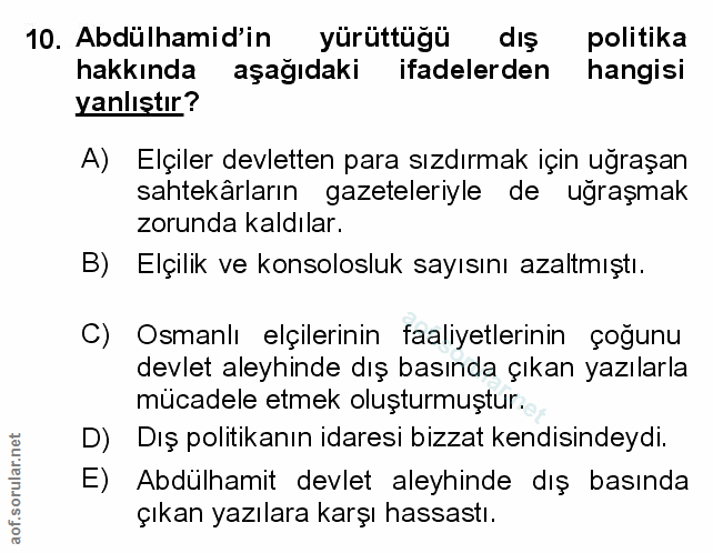 Soru 10
