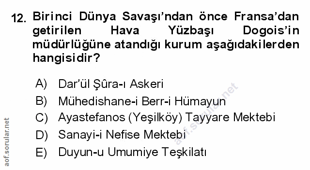Soru 12
