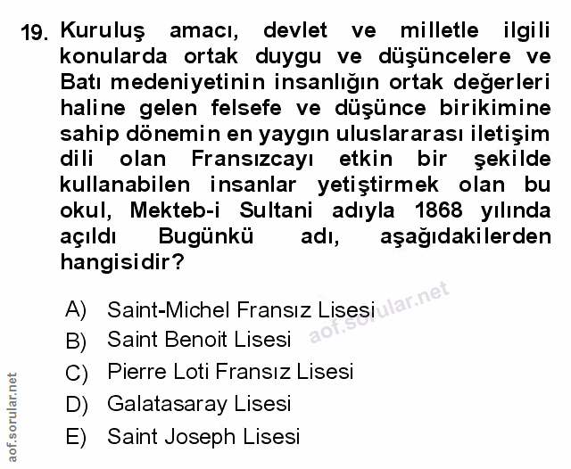 Soru 19