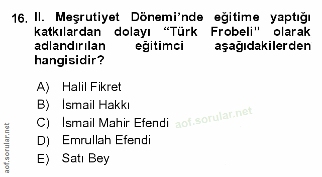 Soru 16