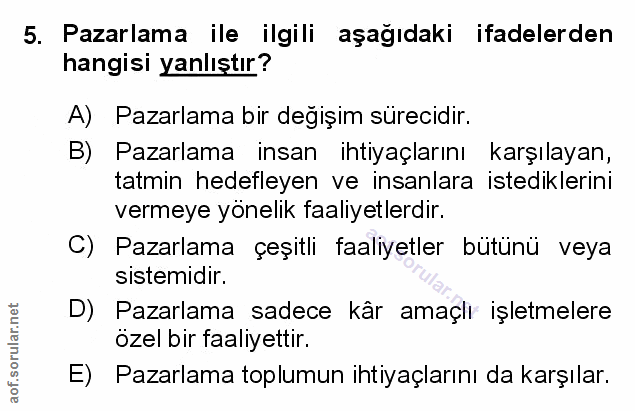 Soru 5