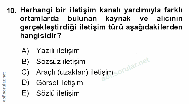Soru 10