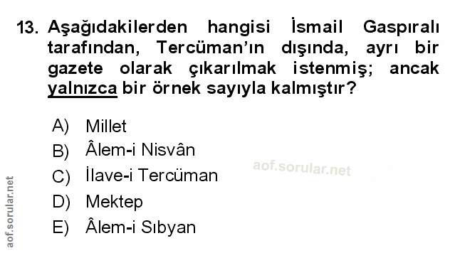 Soru 13
