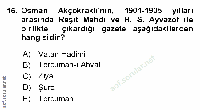 Soru 16