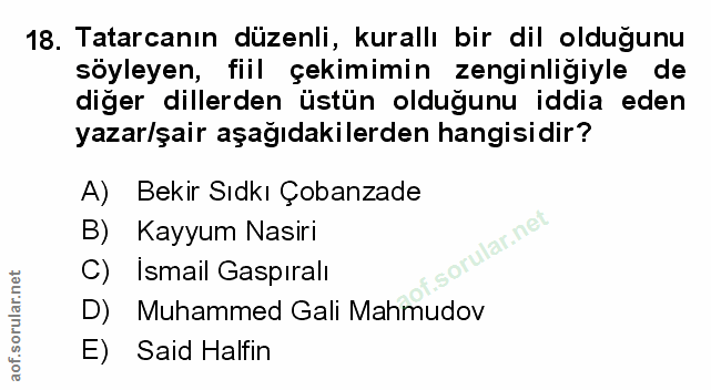 Soru 18