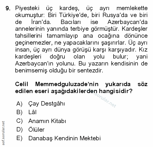 Soru 9
