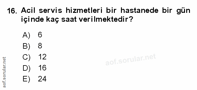 Soru 16