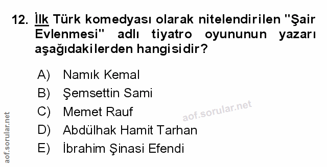 Soru 12