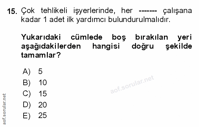 Soru 15