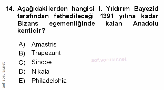Soru 14