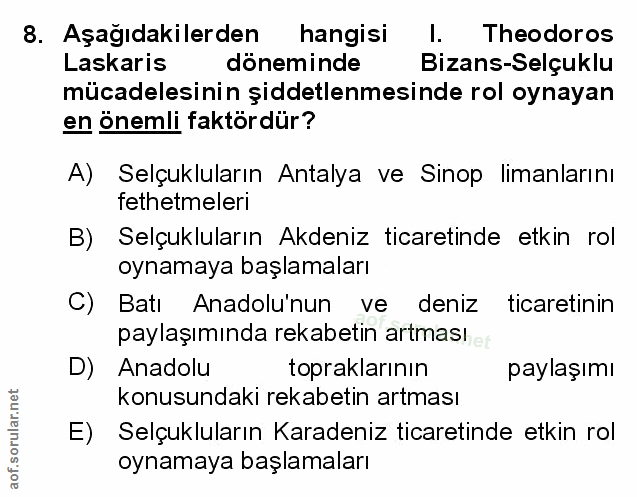 Soru 8