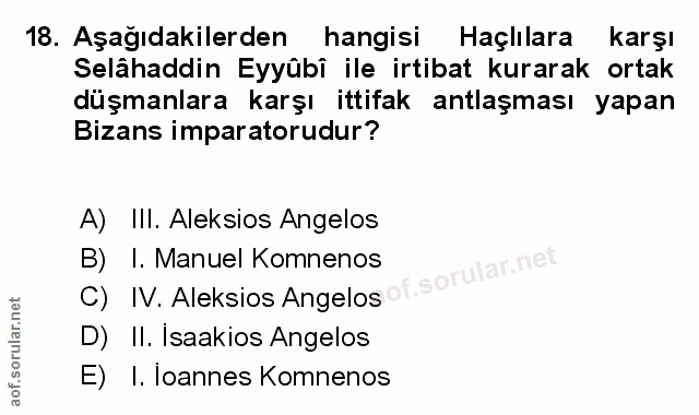 Soru 18