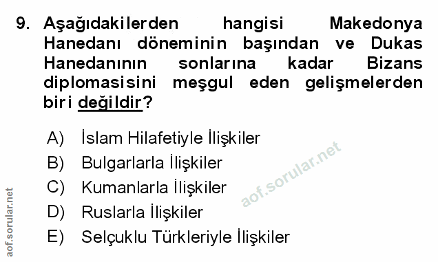 Soru 9