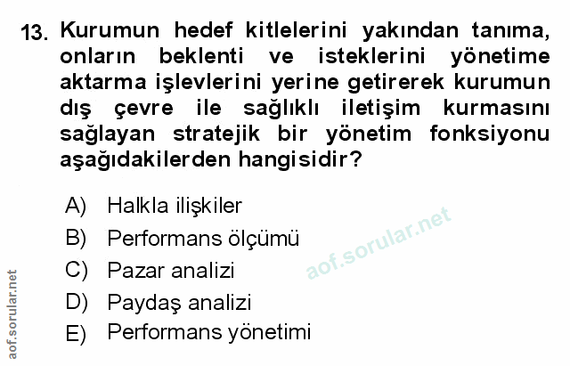 Soru 13