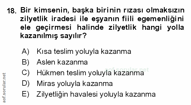 Soru 18