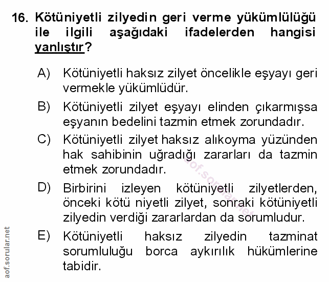 Soru 16