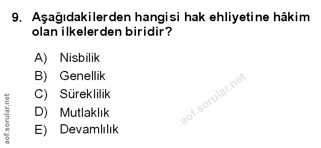 Soru 9