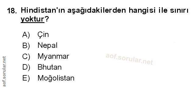 Soru 18
