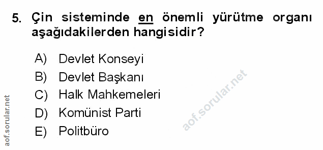 Soru 5