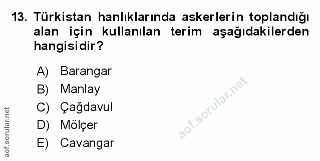 Soru 13