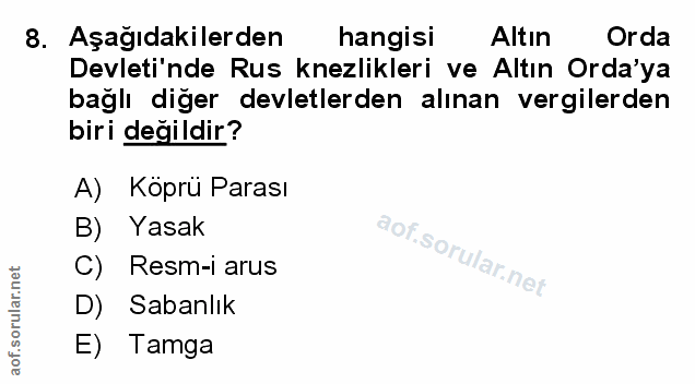 Soru 8