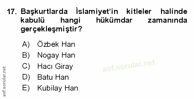 Soru 17