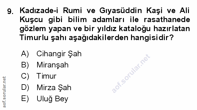 Soru 9