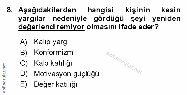 Soru 8