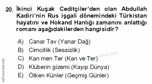 Soru 20