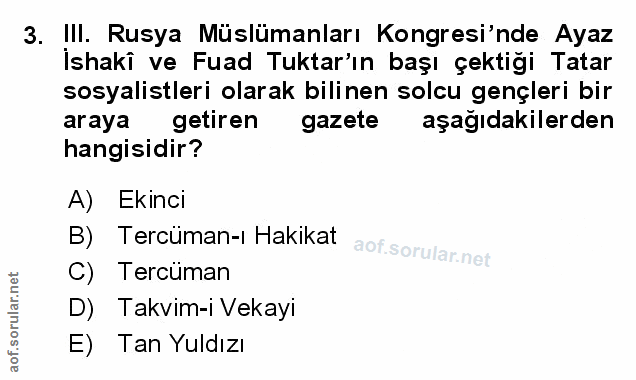 Soru 3