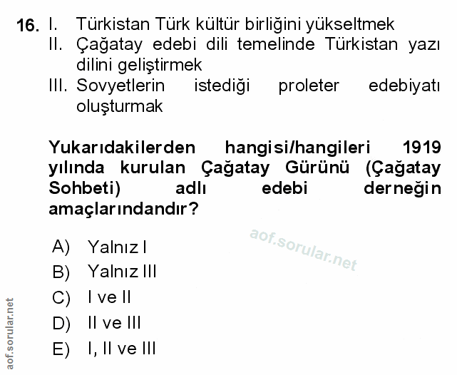 Soru 16