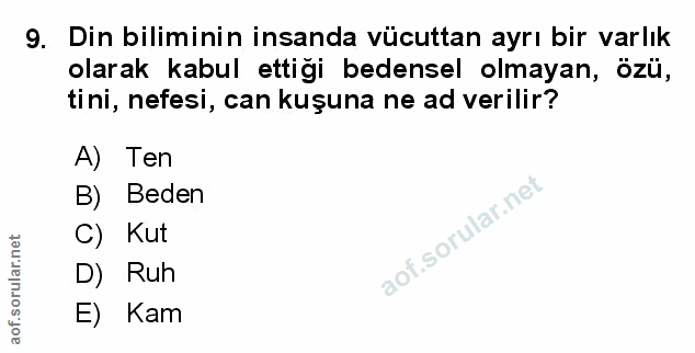 Soru 9