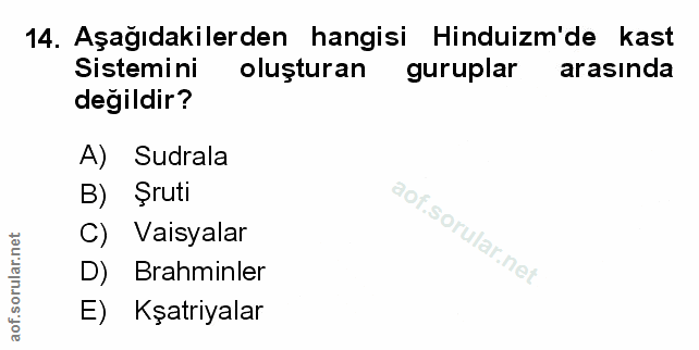 Soru 14