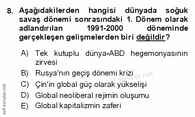 Soru 8